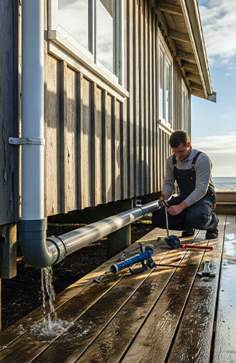 Plumber Drainpipe Repair